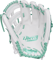 Rawlings Liberty Advanced 13-Inch Sofball Glove  - Right Hand Thrower - White