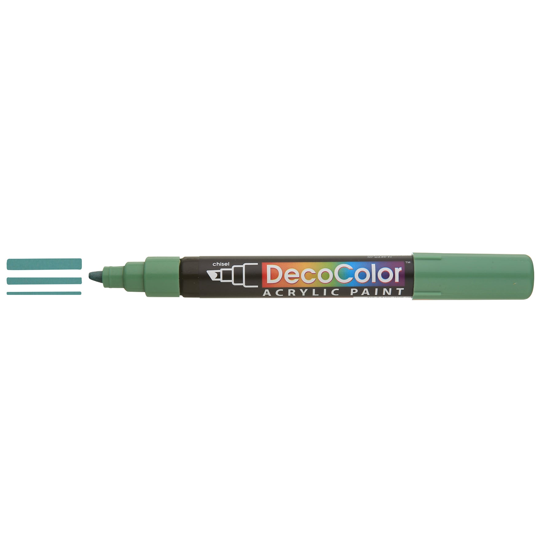 DecoColor® Acrylic Paint Pen, 315-S, Chisel Tip, Jade Green #102