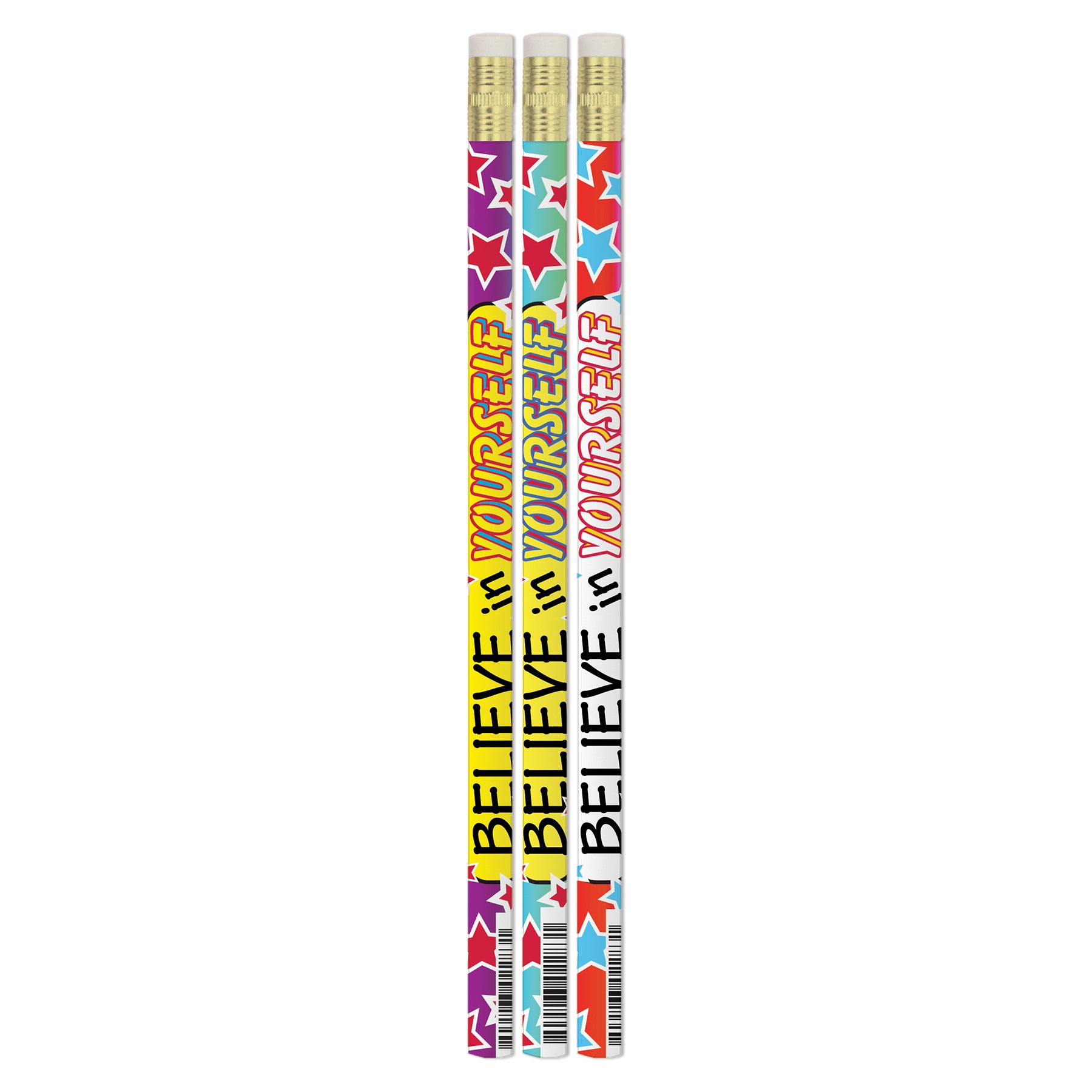 Believe In Yourself Motivational Pencil, Pack of 144