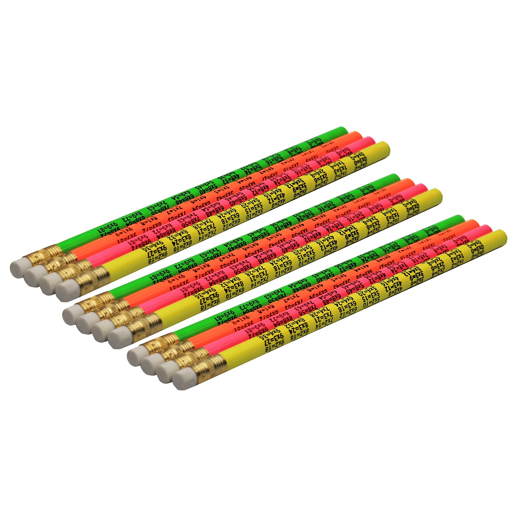 Multiplication Pencils, Pack of 12