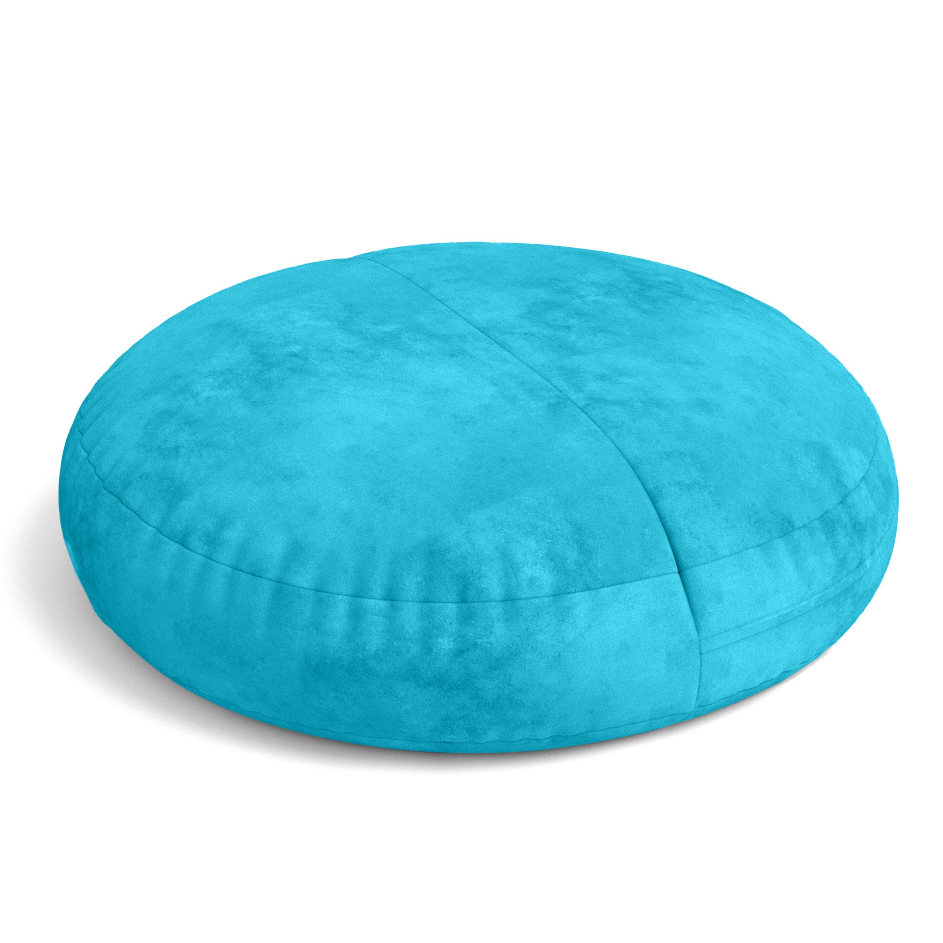 Jaxx Cocoon 4 Foot Bean Bag Chair and Crash Pad, Blueberry