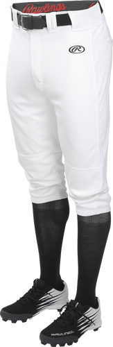 Rawlings Adult Launch Solid Knicker Pant - Small - White