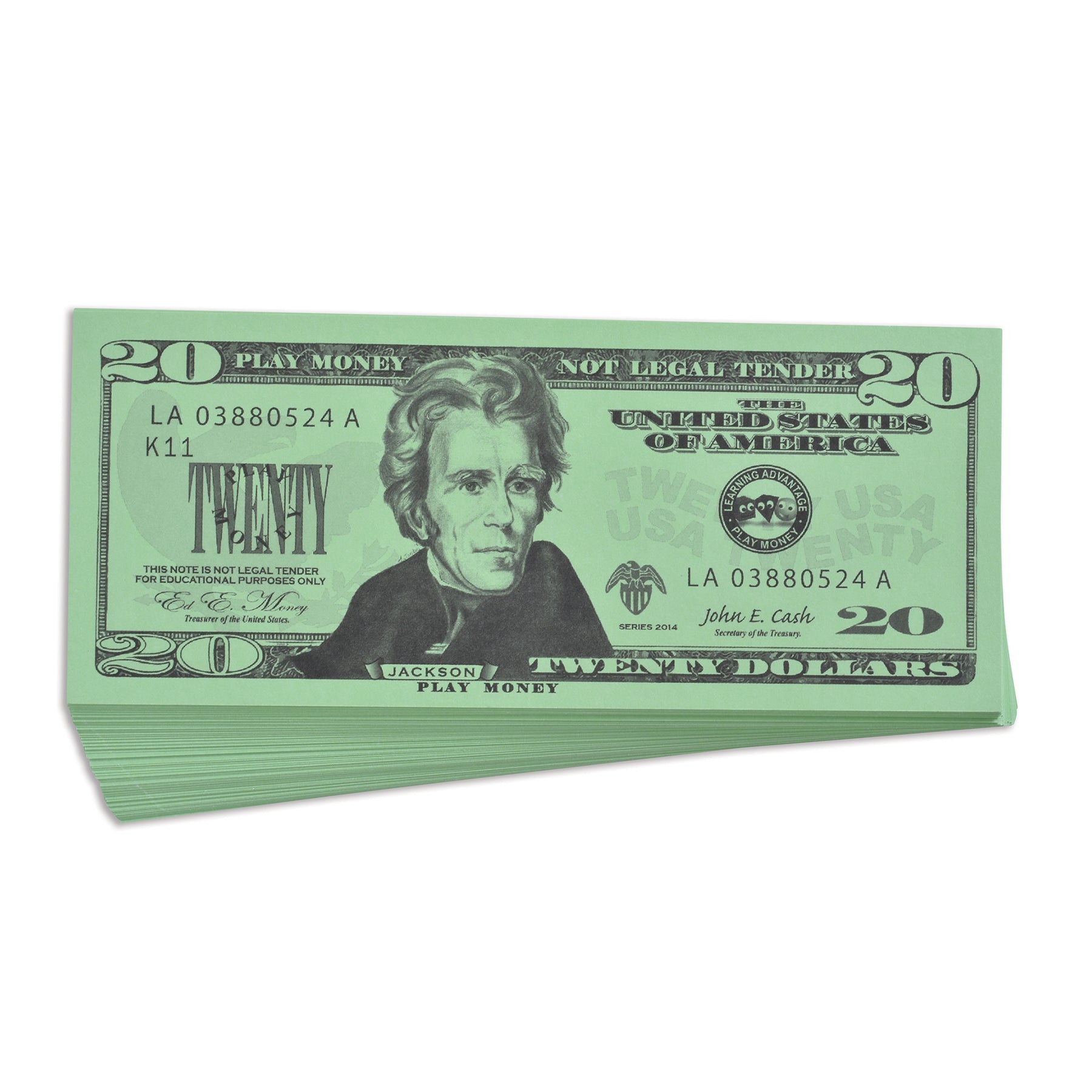 Play Bills - $20 Bills - Set of 100