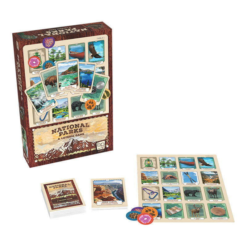 Lotería: National Parks Board Game