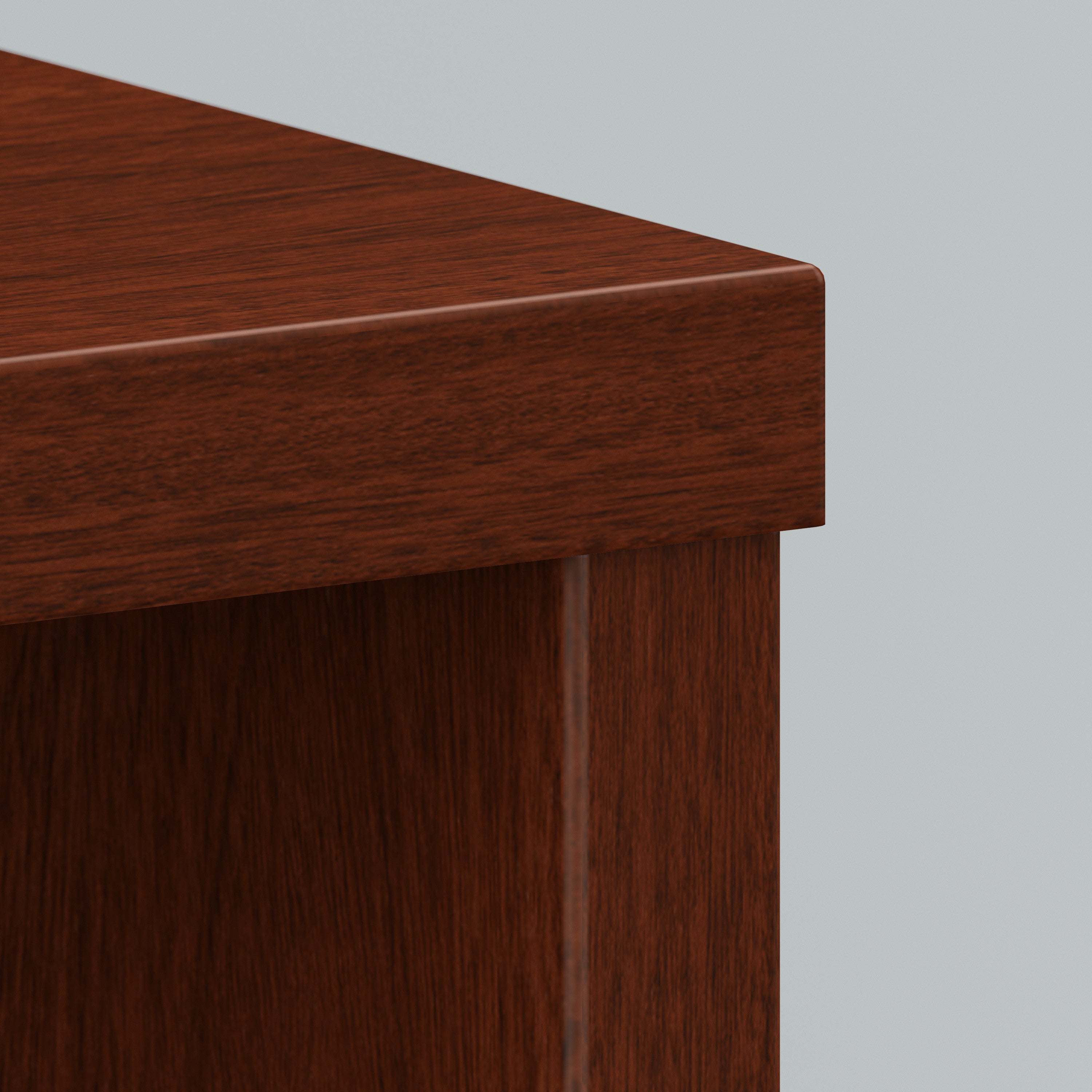 Bush Business Furniture Series C 36W 5 Shelf Bookcase in Mahogany - 35.71" Width x 15.43" Depth x 72.8" Height