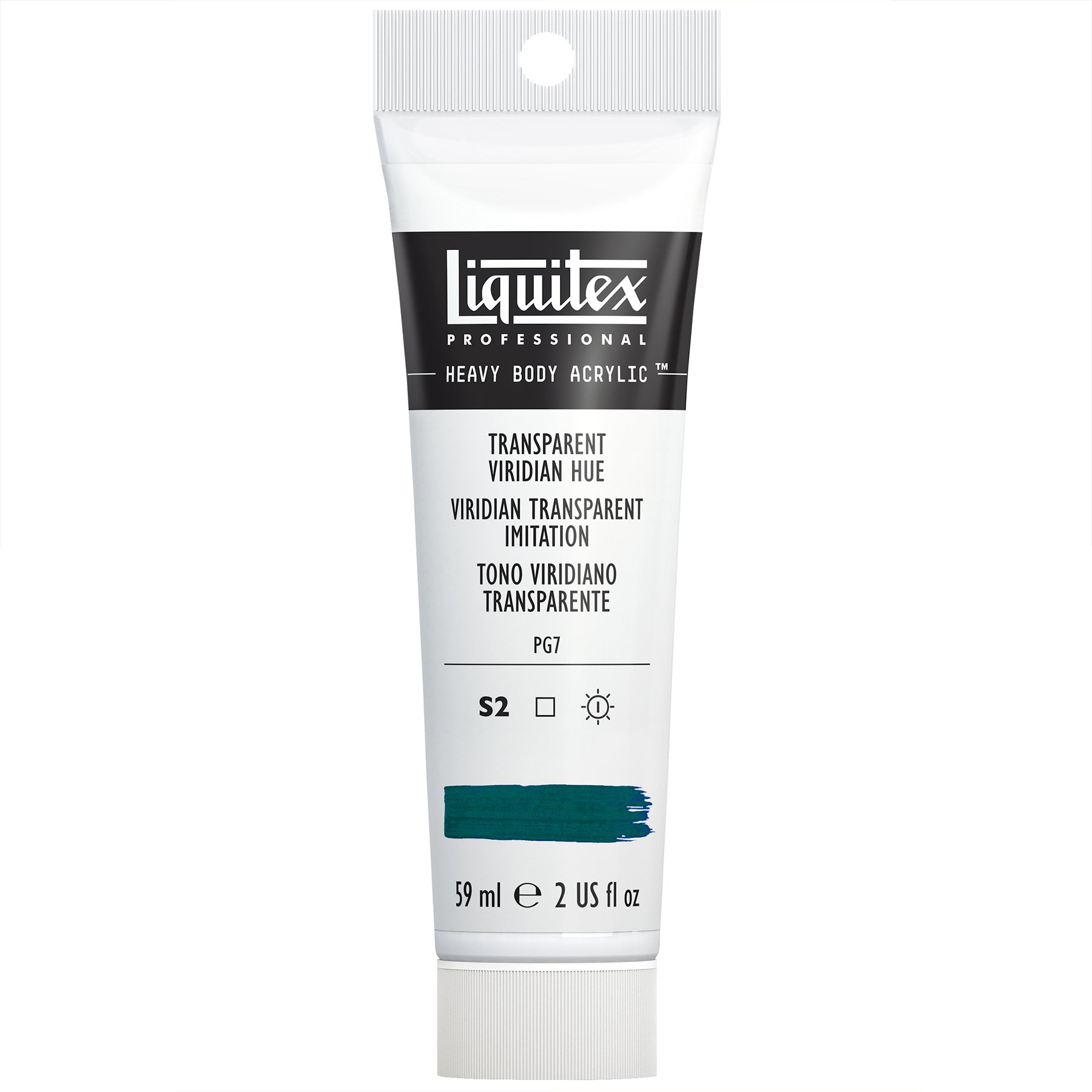 HB 59ml tube - Transparent Viridian Hue