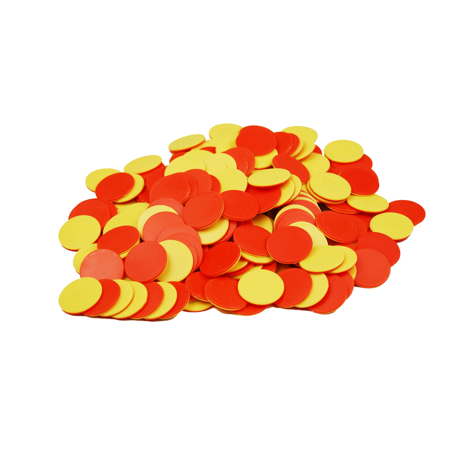 Two-Color Counters - Plastic - Set of 200