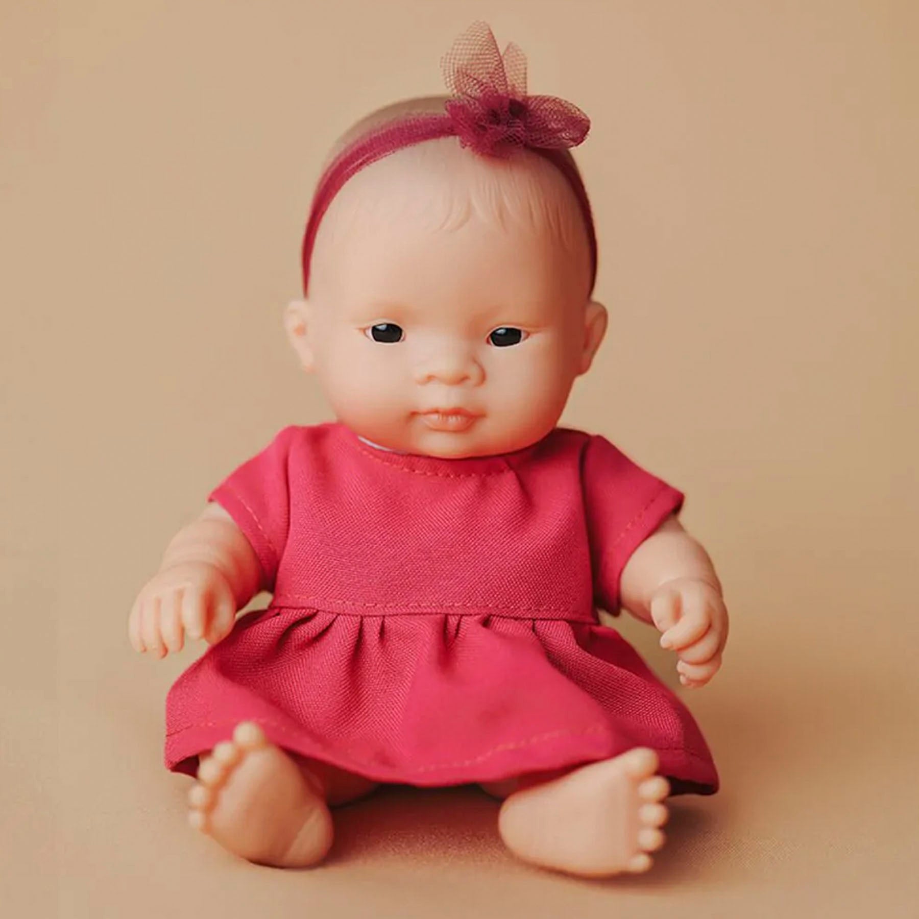 My Friends & Me Baby Doll, Asian Girl, 8-1/4" (Bag)