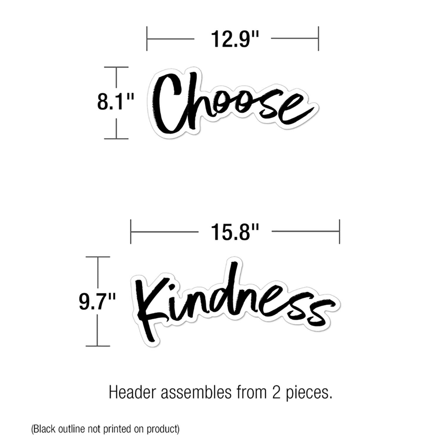 Kind Vibes Choose Kindness Bulletin Board Set