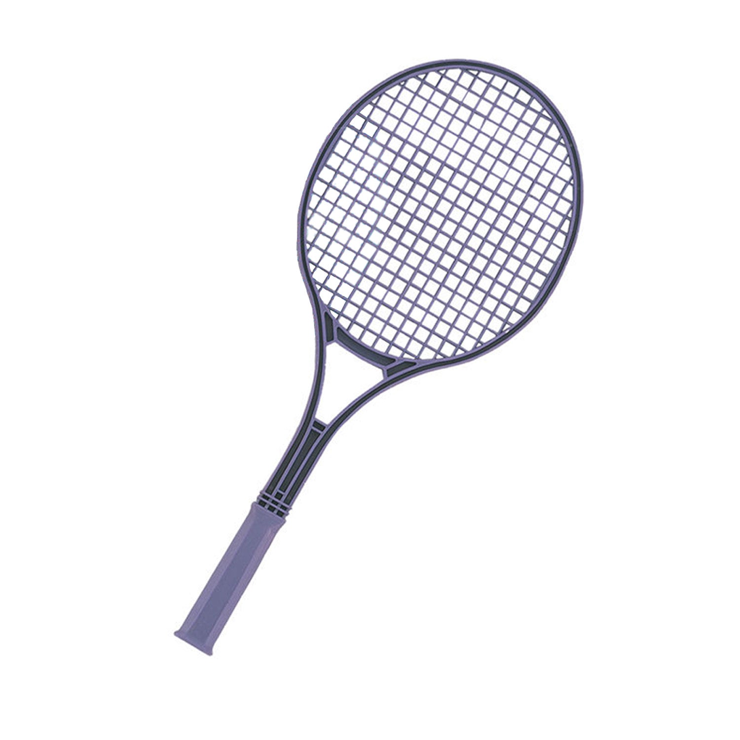 Plastic Tennis Racket Set, 6 Assorted Colors