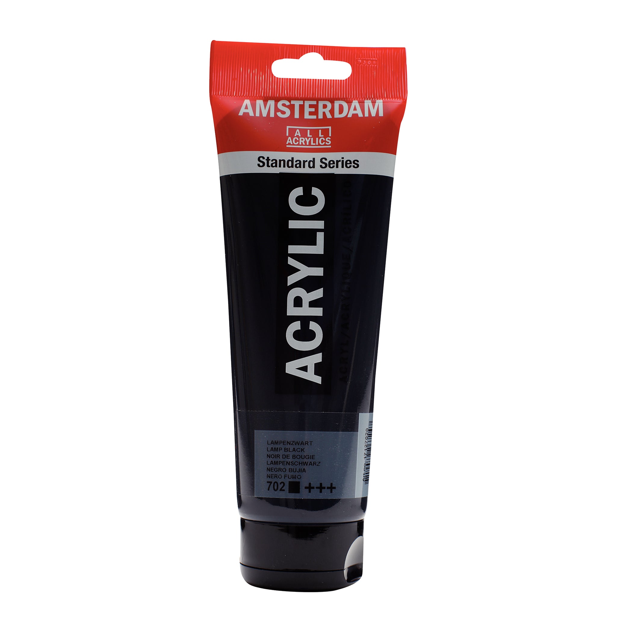 AMSTERDAM STANDARD ACRYLIC 250ML LAMP BLACK 702