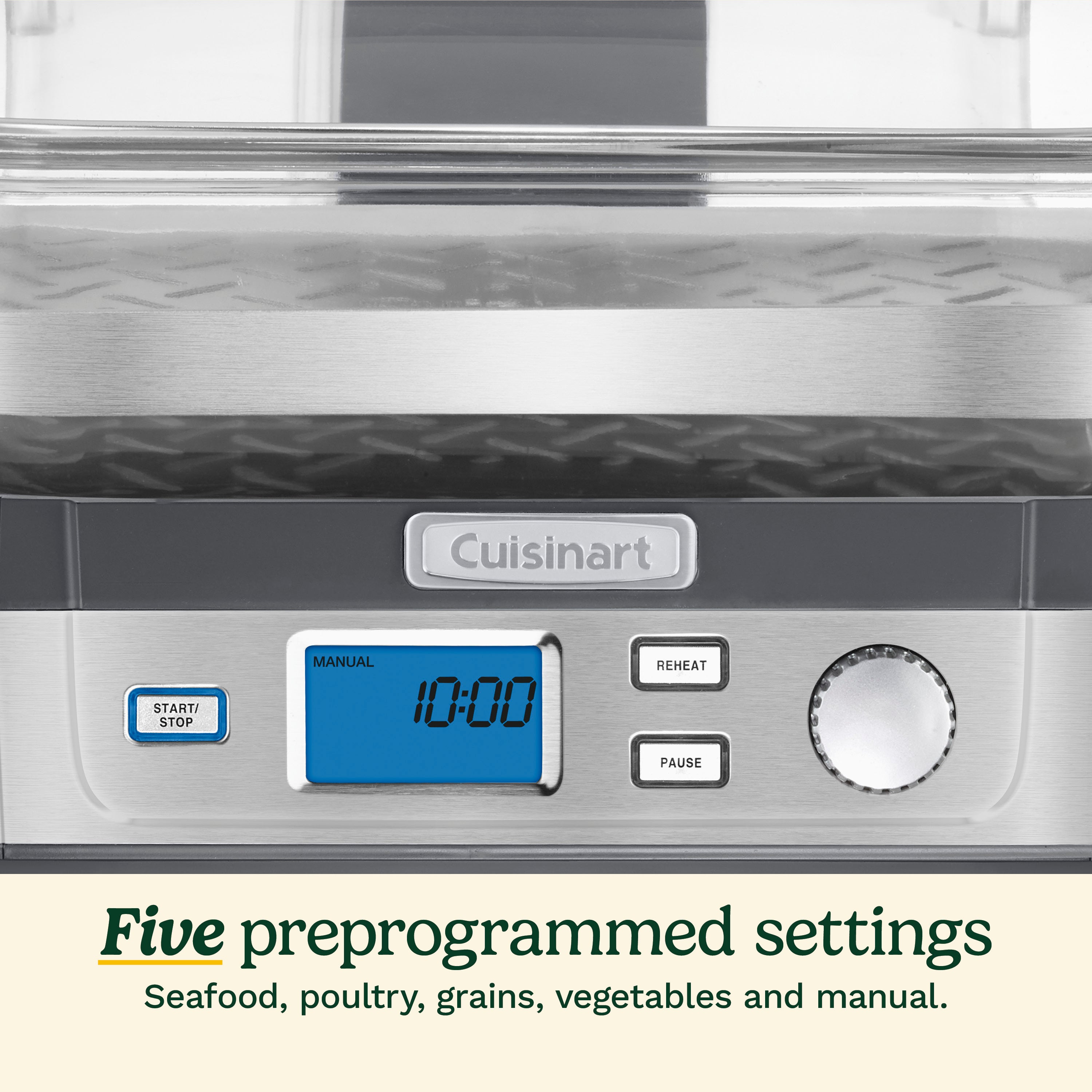 CookFresh Digital Glass Steamer