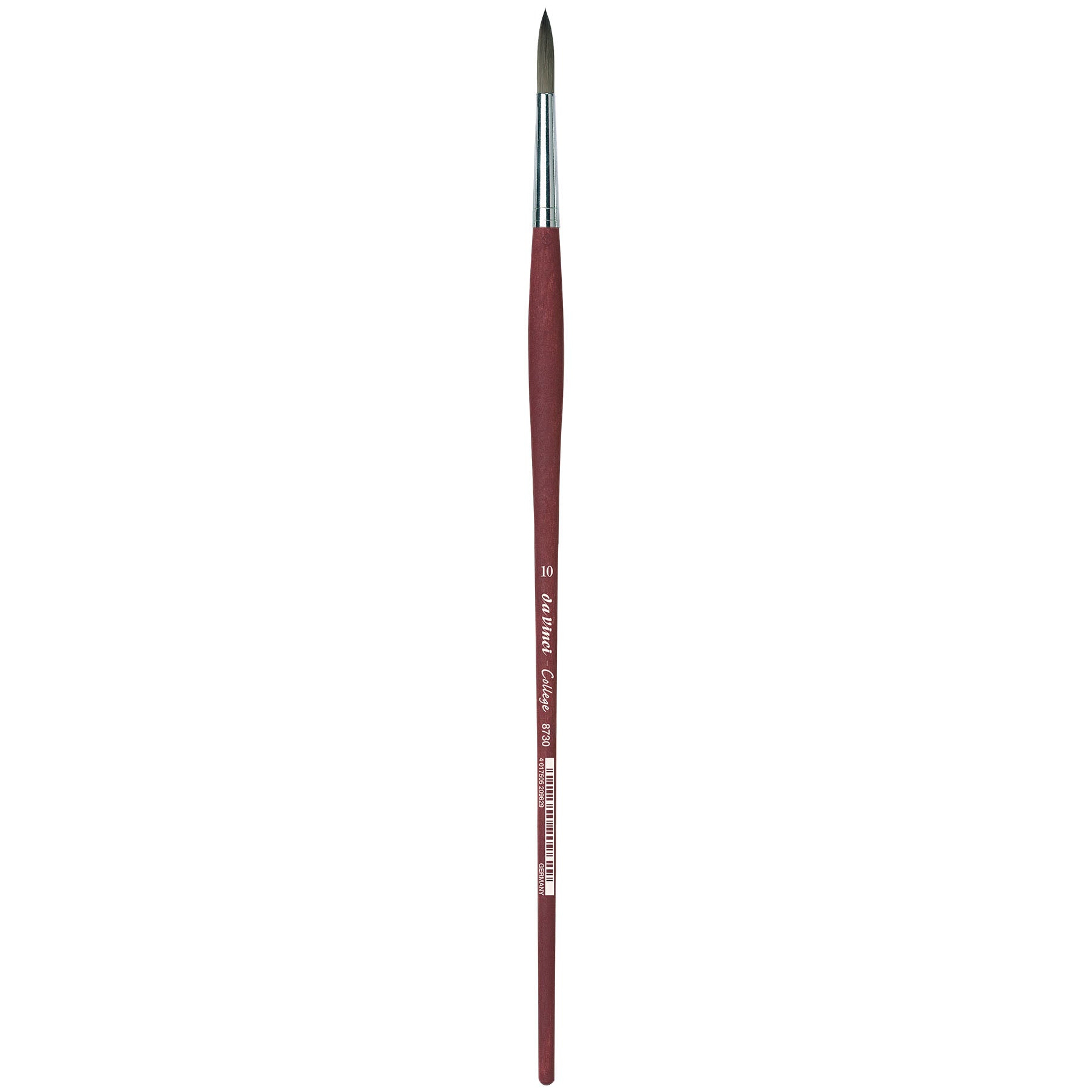 COLLEGE Student Brush, Synthetic, Acrylic & Oil, Round, Series 8730, Size 10