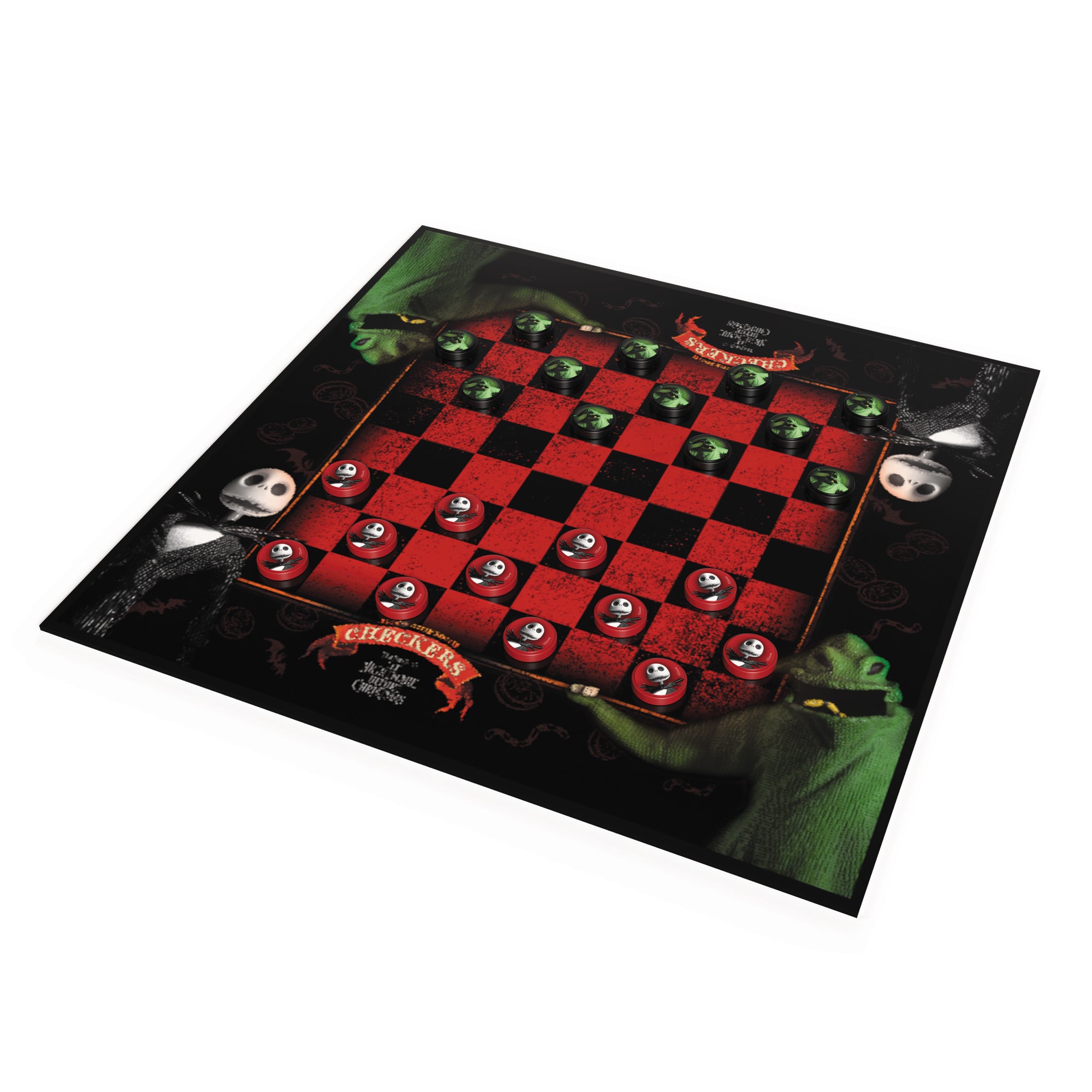 Checkers: Disney Tim Burton The Nightmare Before Christmas