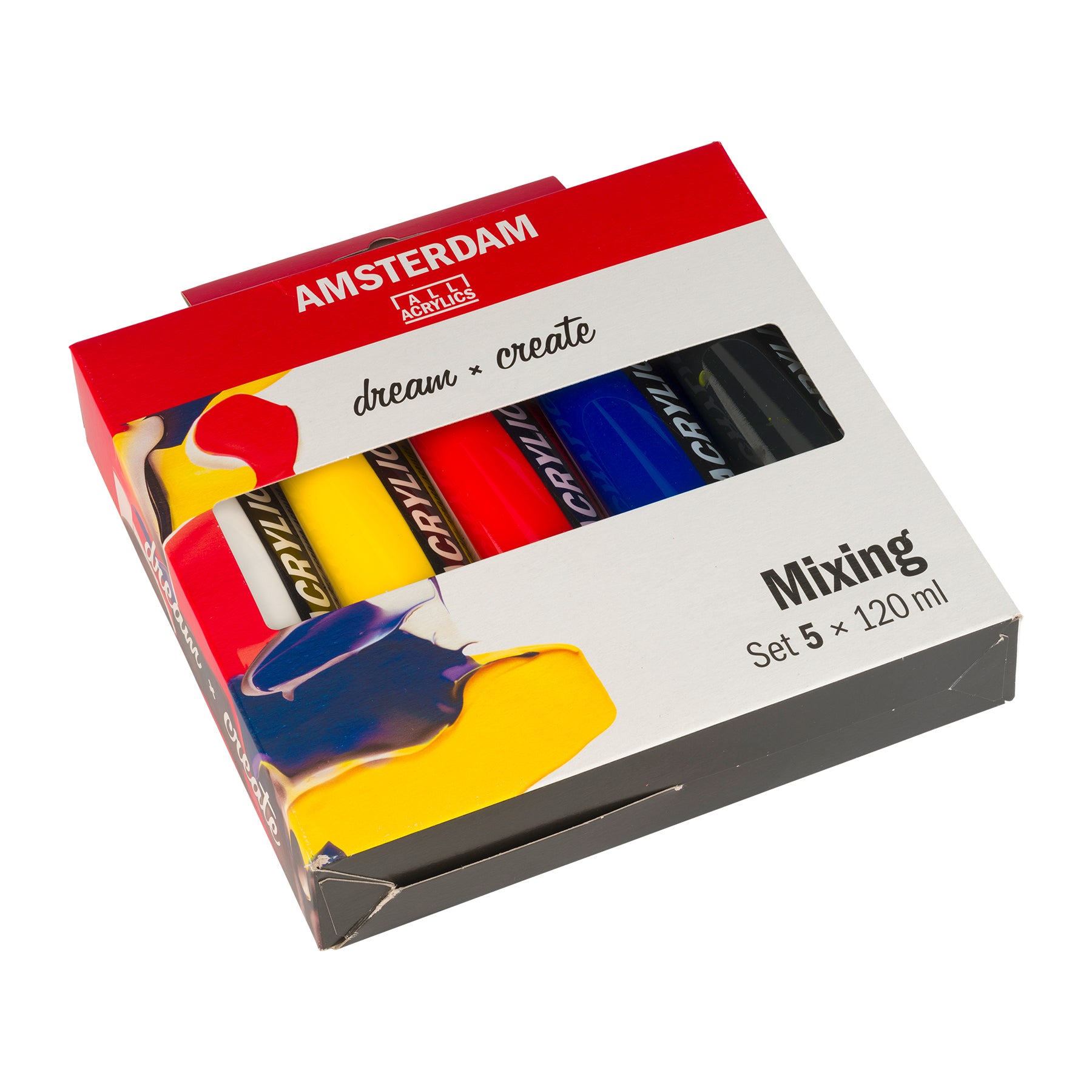 Standard Acrylic Mixing Set, 5 x 120 mL