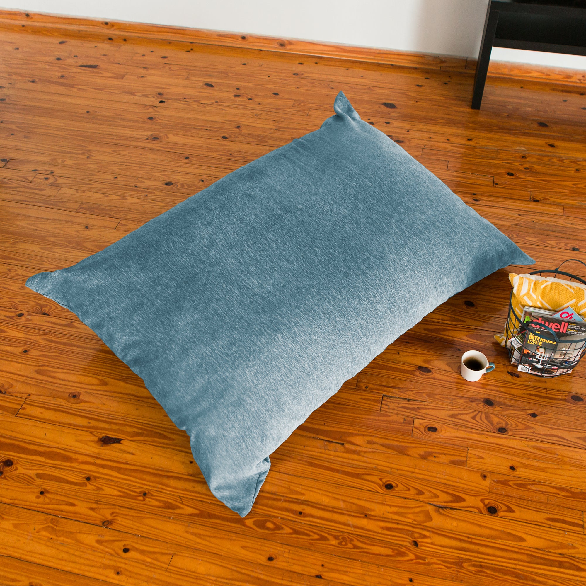 Jaxx Bean Bags Jaxx 5.5 ft Pillow Saxx Bean Bag, Turquoise