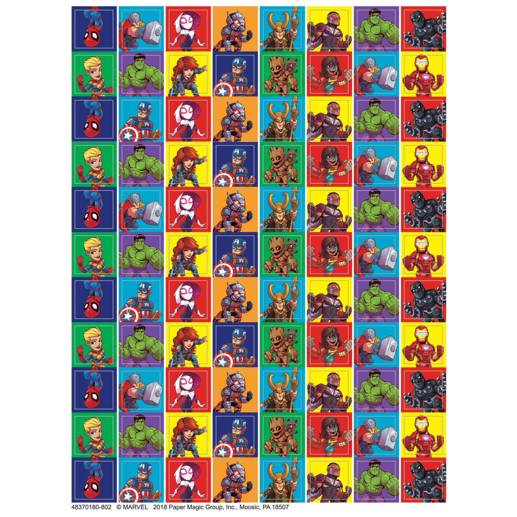 Marvel™ Super Hero Adventure Stickers - Mini (88-up)