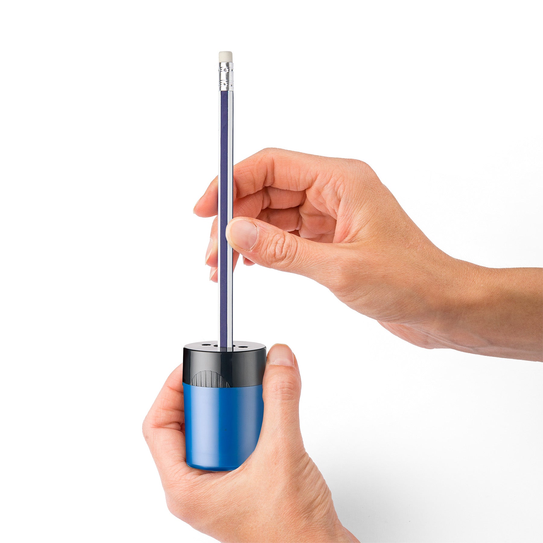 Personal Pencil Sharpener, Single-Size, Screw-top Lid