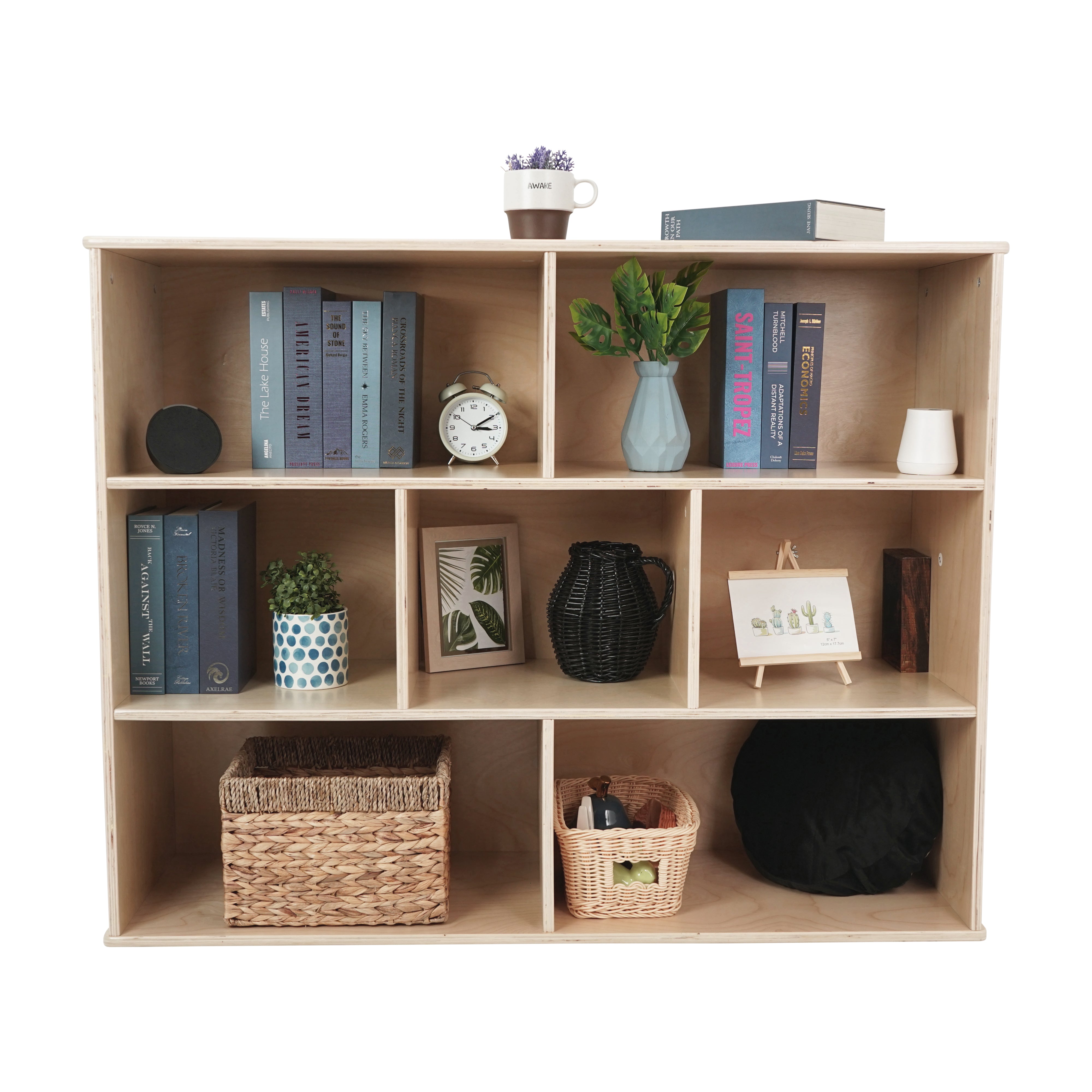 Birch 7-Compartment Storage Cabinet 36" Height