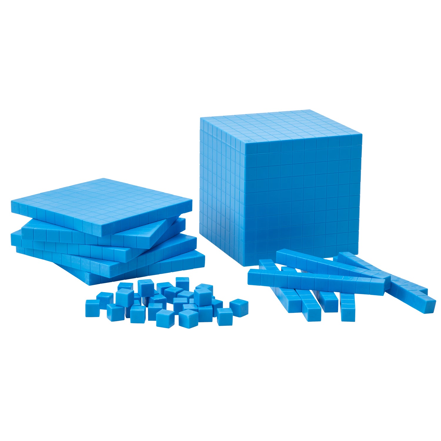 Base Ten Blocks Small-Group Set, 161 Pieces