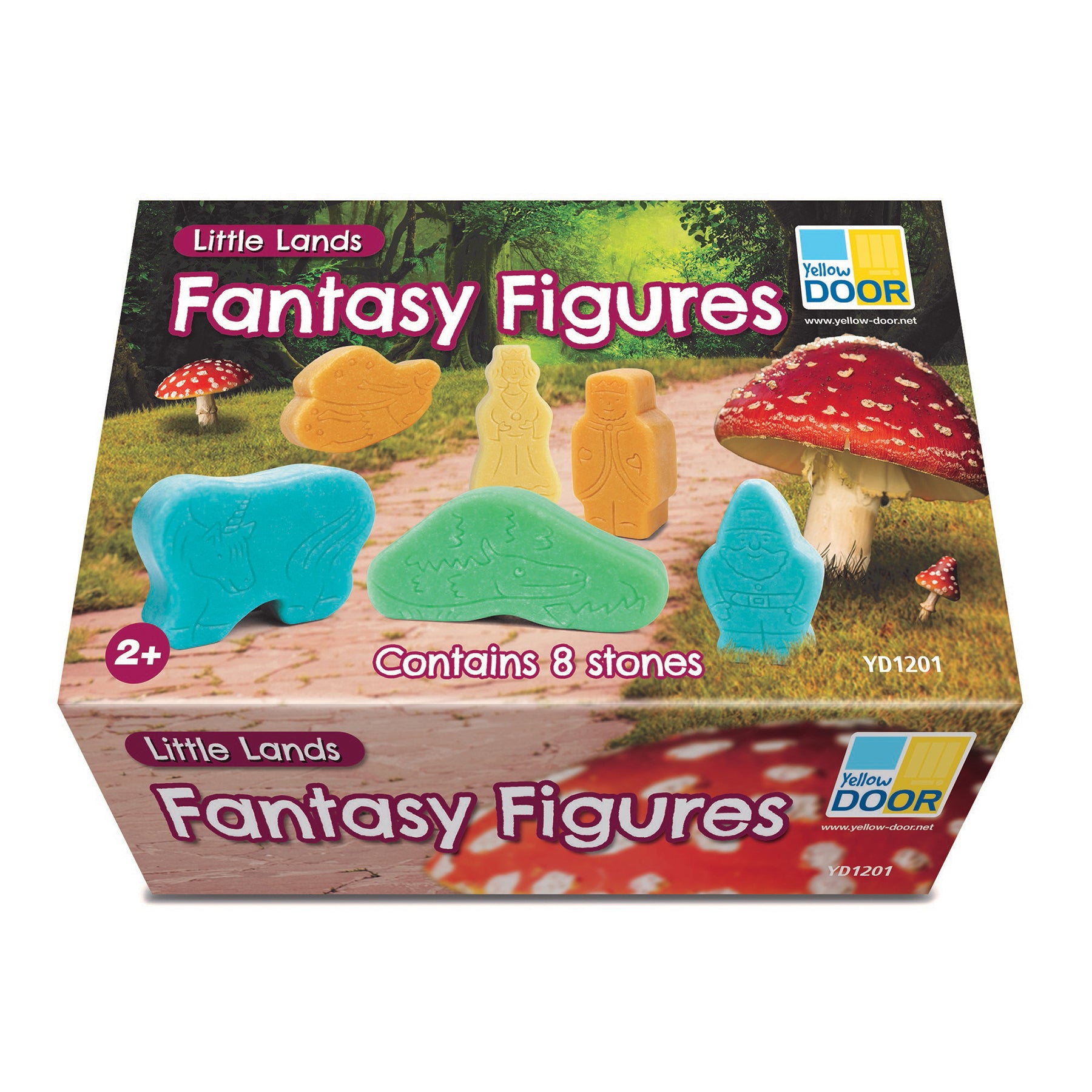 Little Lands – Fantasy Figures, Set of 8 Stone Figures