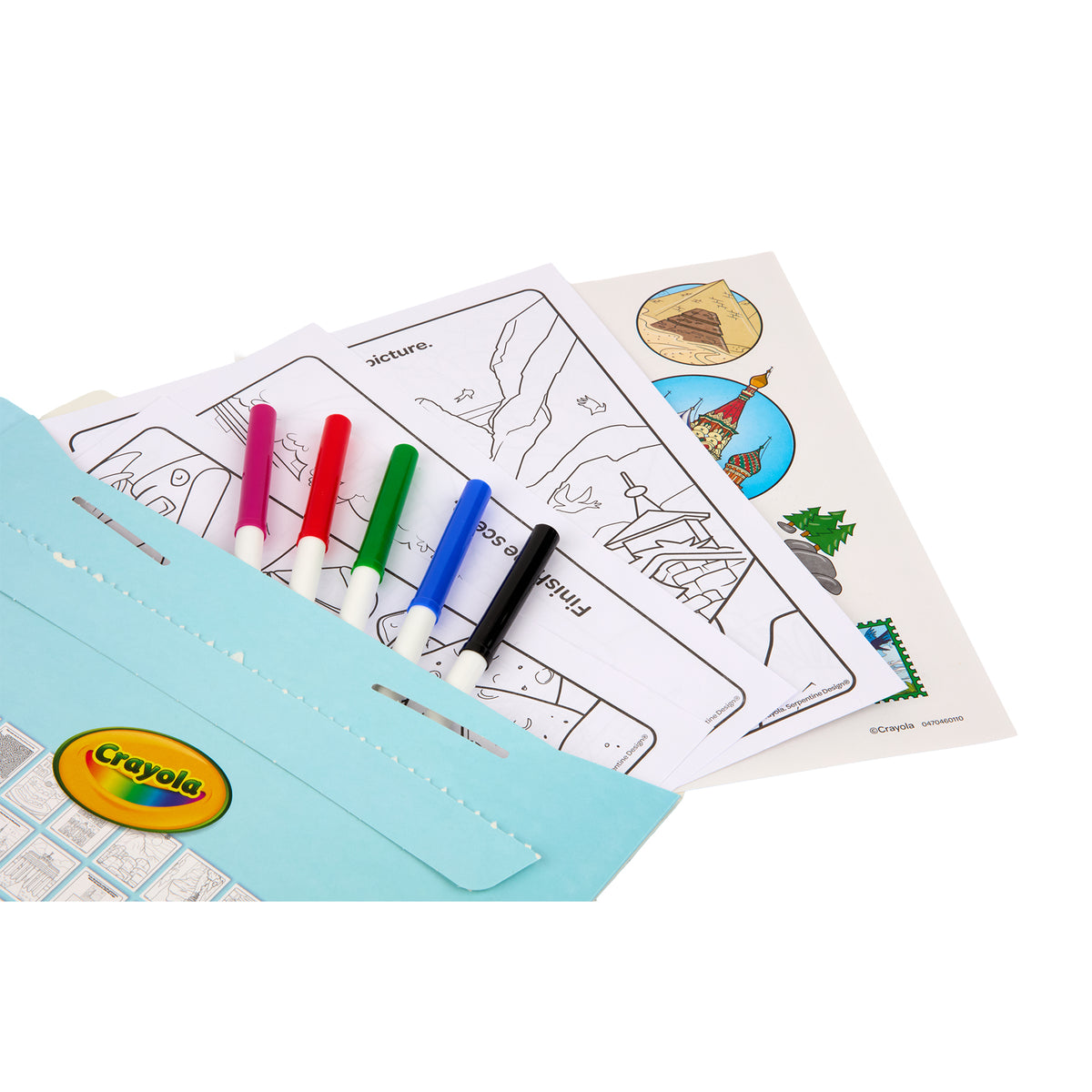 SUPERTIPS COLOR & STICKER ACTIVITY