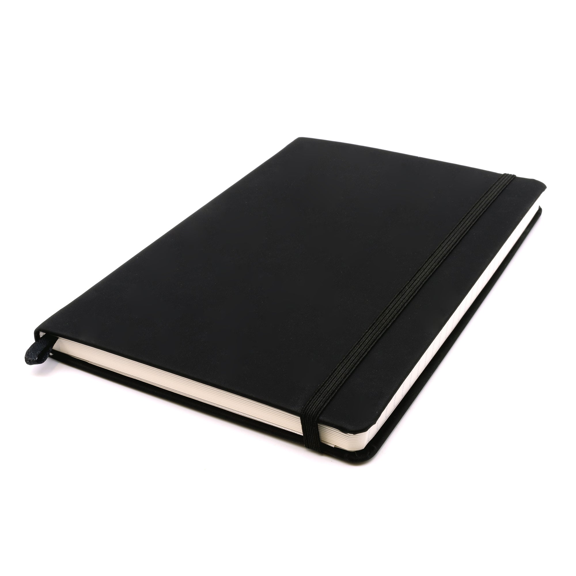Pukka Soft Cover A5 College Ruled - Black, Pack of 3