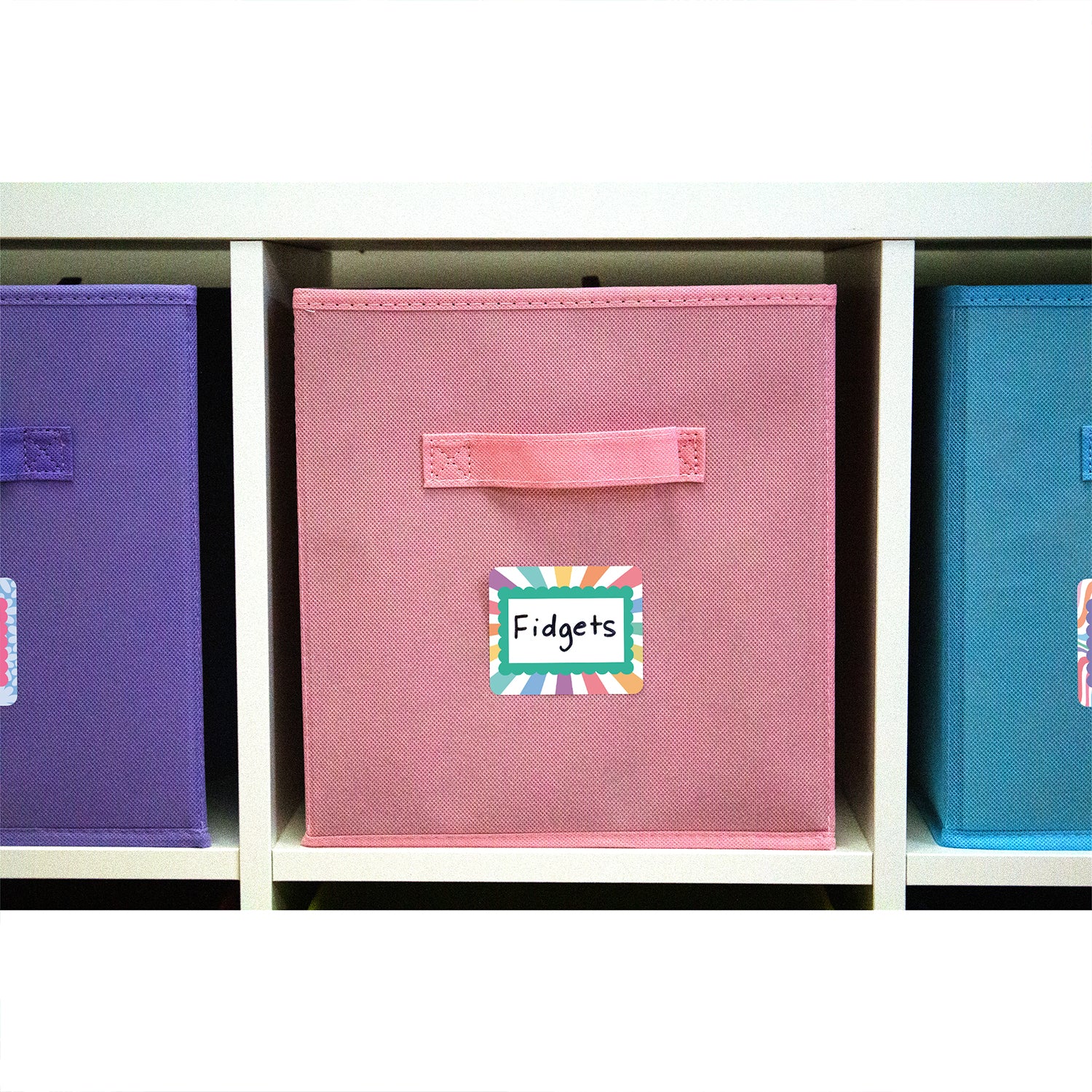 Retro Remix Name Tags, Pack of 40