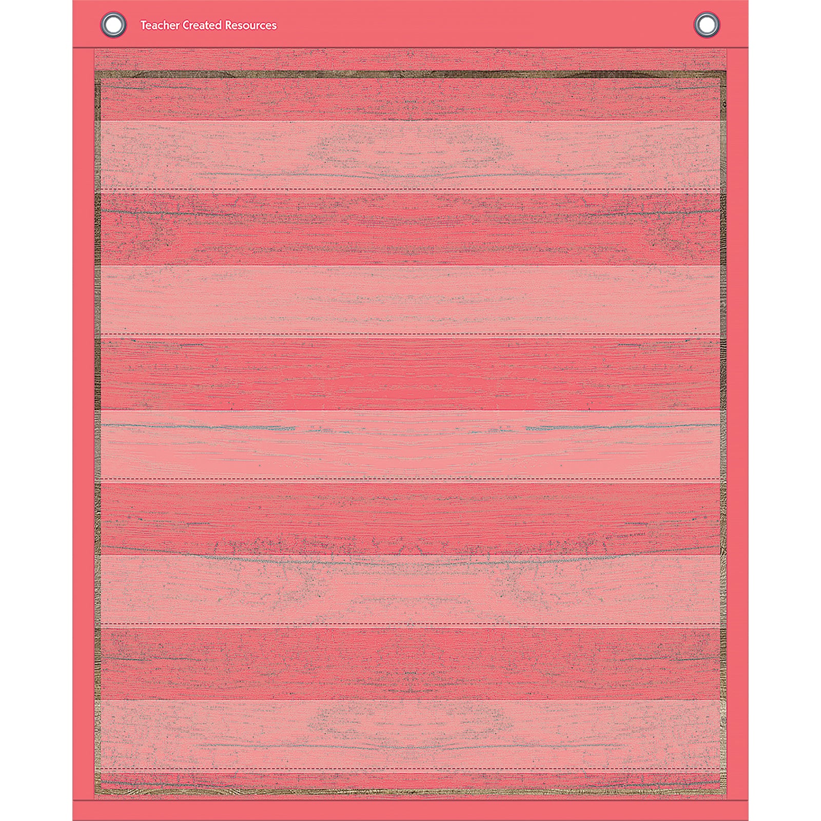 Painted Wood Magnetic Mini Pocket Charts (14" x 17")