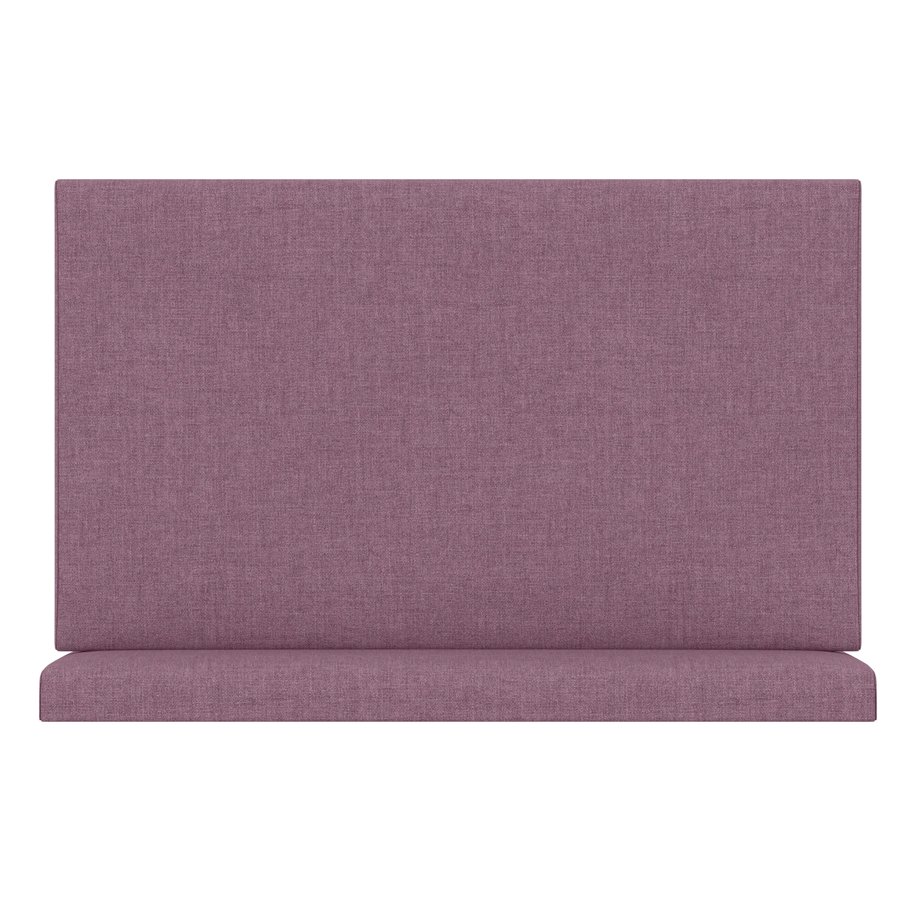 Jaxx Panelist Modern Padded Headboard- Set of 2 Wall Mounted Panels (Each 22.5" x 30")- Queen Double Tall, Microvelvet Mouse Grey