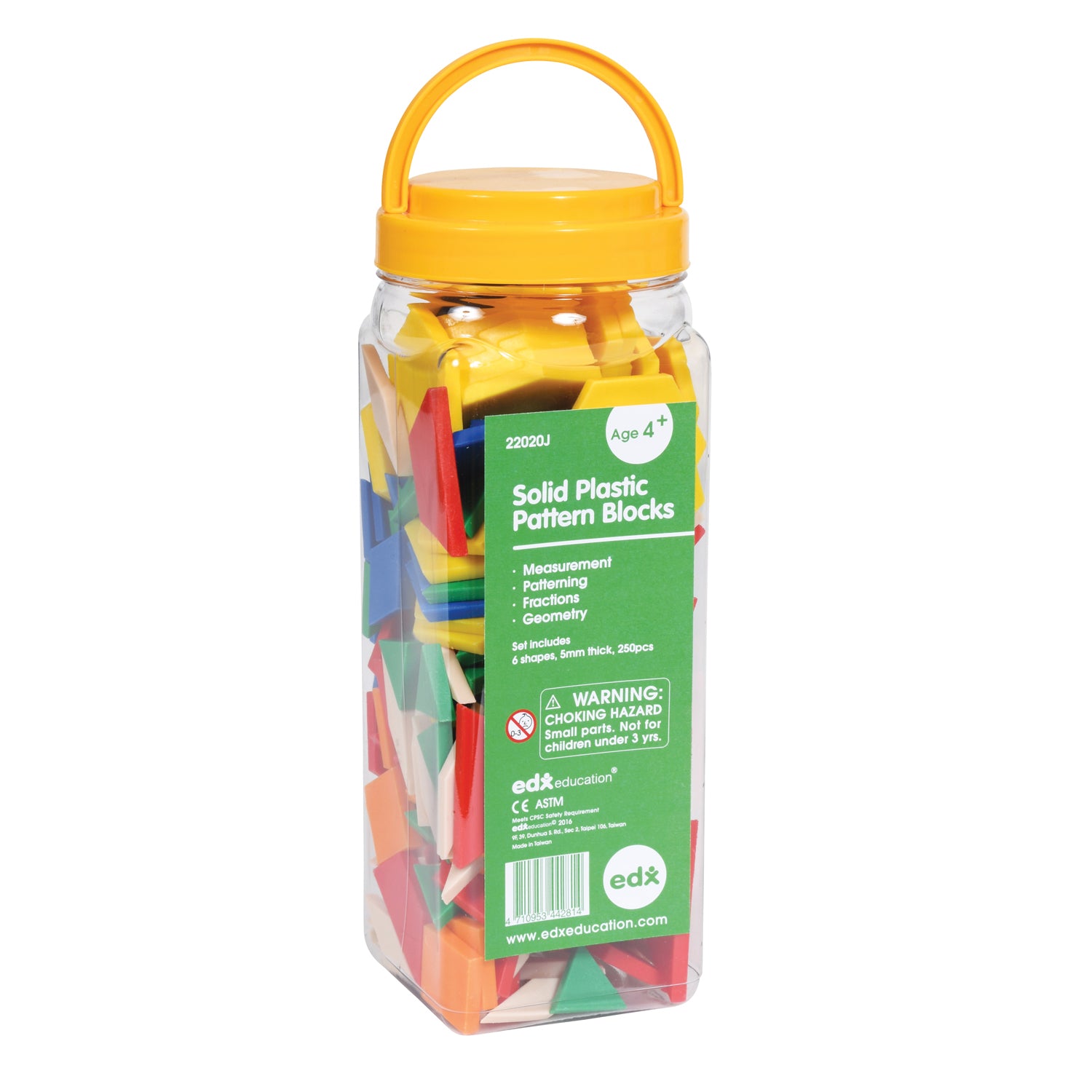 Pattern Blocks Kit - Activity Cards, Blocks & Trays