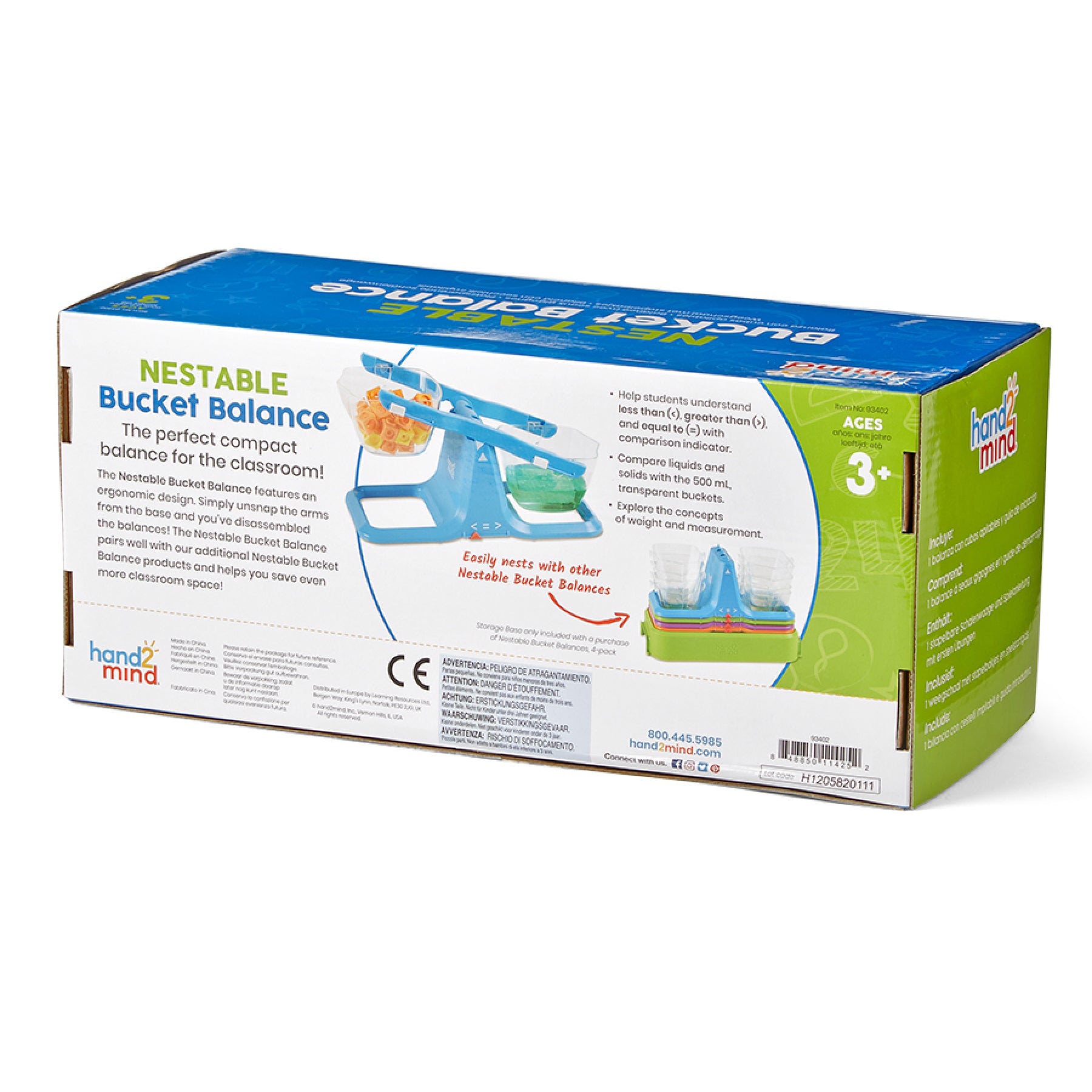 Nestable Bucket Balance, Single