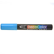 DecoColor® Acrylic Paint Pen, 315M-S, Chisel Tip, Metallic Blue