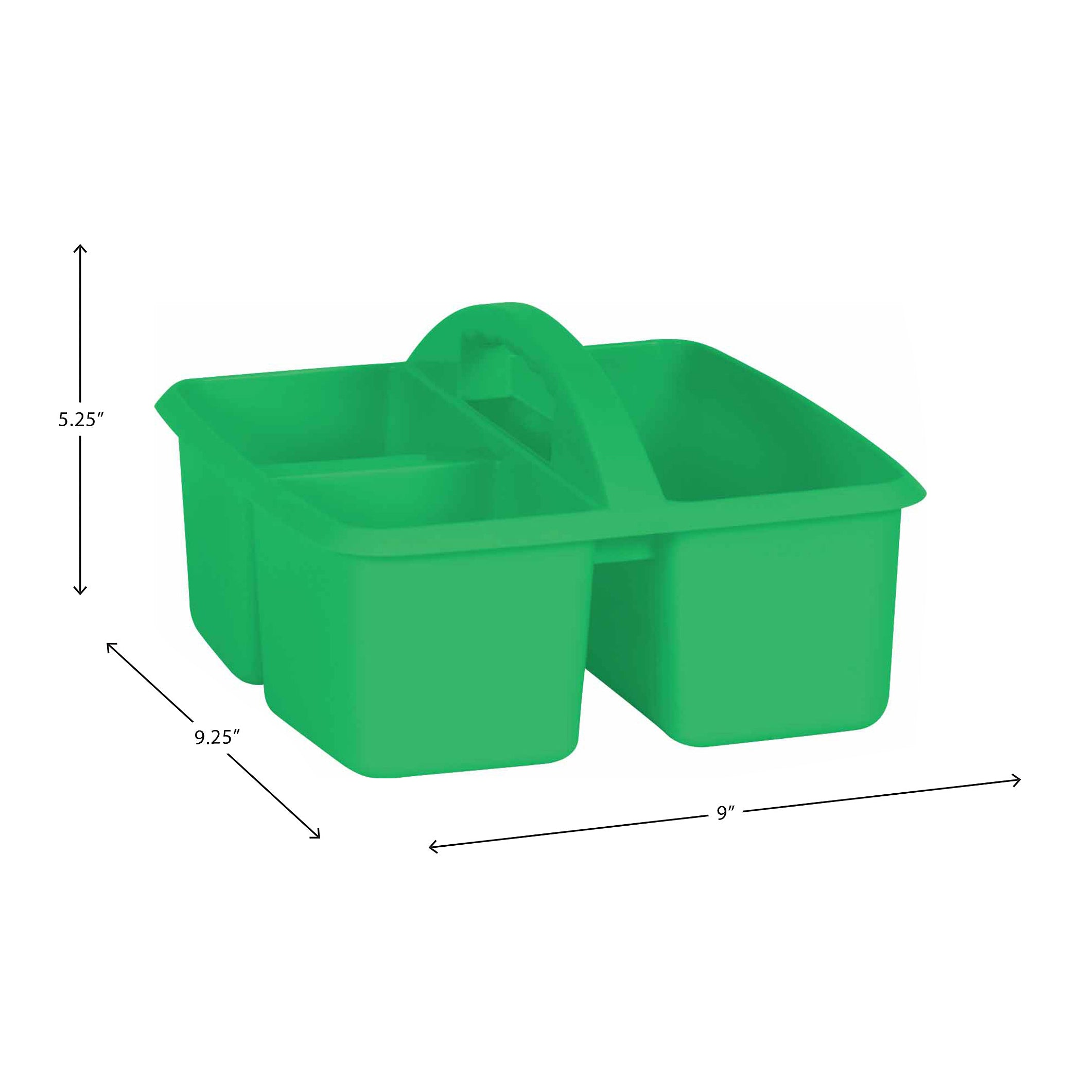 Green Plastic Storage Caddy