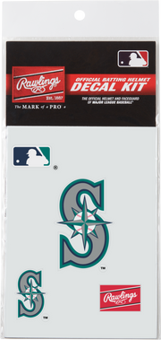 Rawlings Mlb Replica Decal Kits - Seattle Mariners