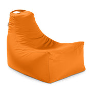 Jaxx Juniper Outdoor Bean Bag Patio Chair & Poolside Lounge, Tangerine