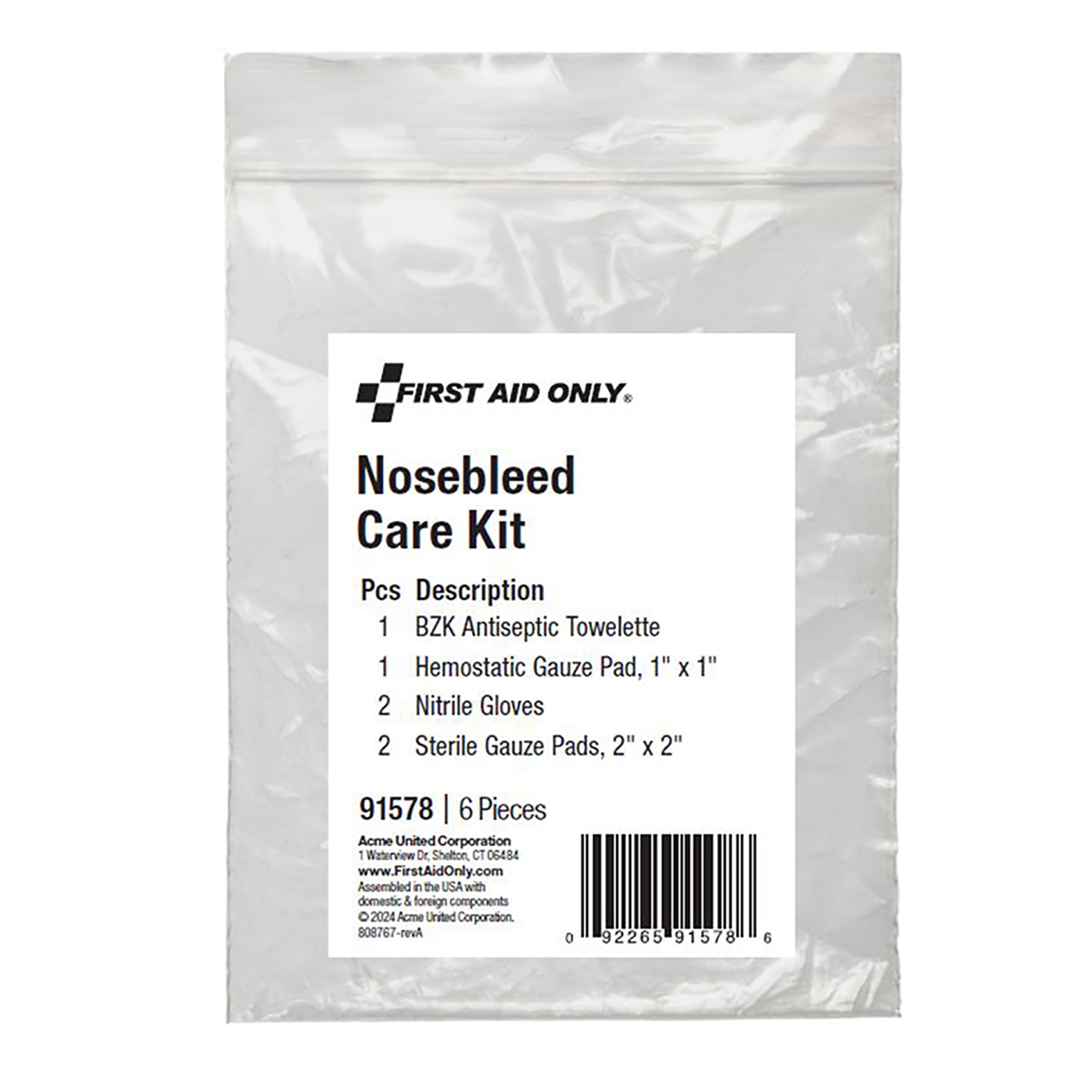 Nosebleed Care Kit