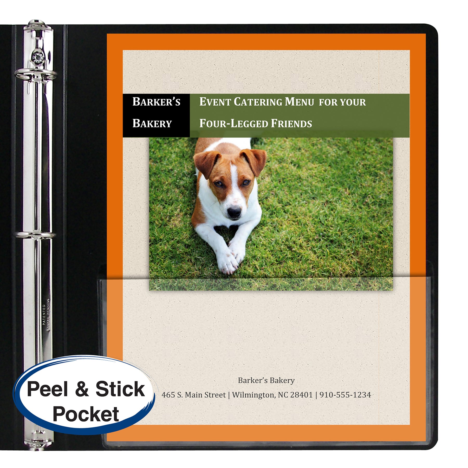 Add-On Filing Pocket, 8-3/4" x 5-1/8", Pack of 10