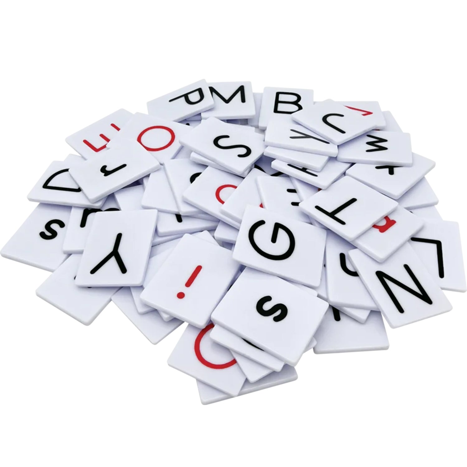 Two-Sided Alphabet Letter Tiles, 4 Sets, 272 Pieces