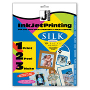 INKJET PRINT ON SILK 15 PK