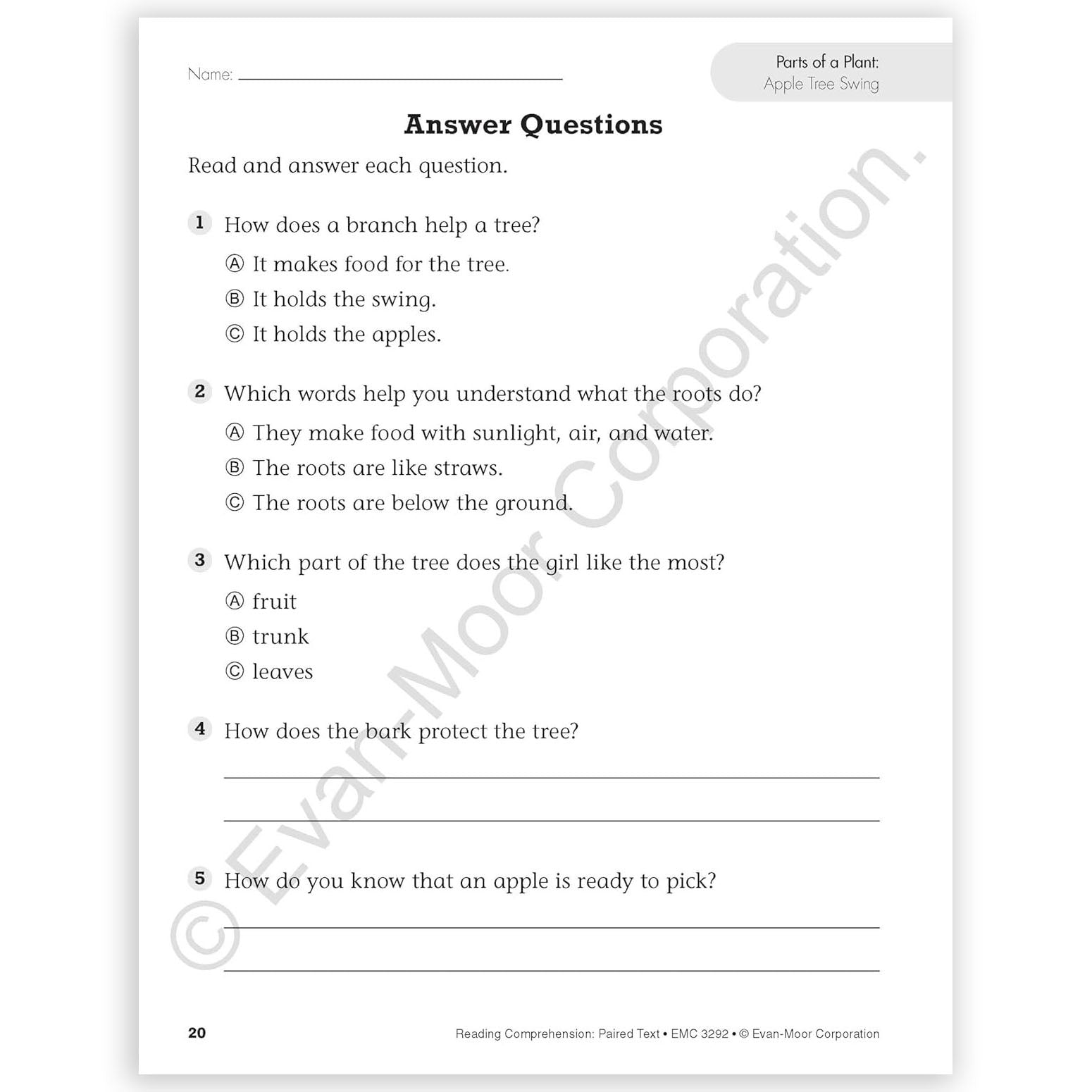 Reading Comprehension: Paired Text, Grade 2