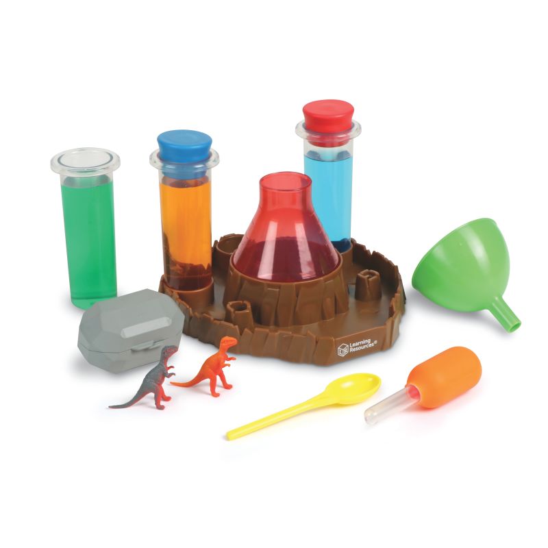 Fizzy Volcano Preschool Lab