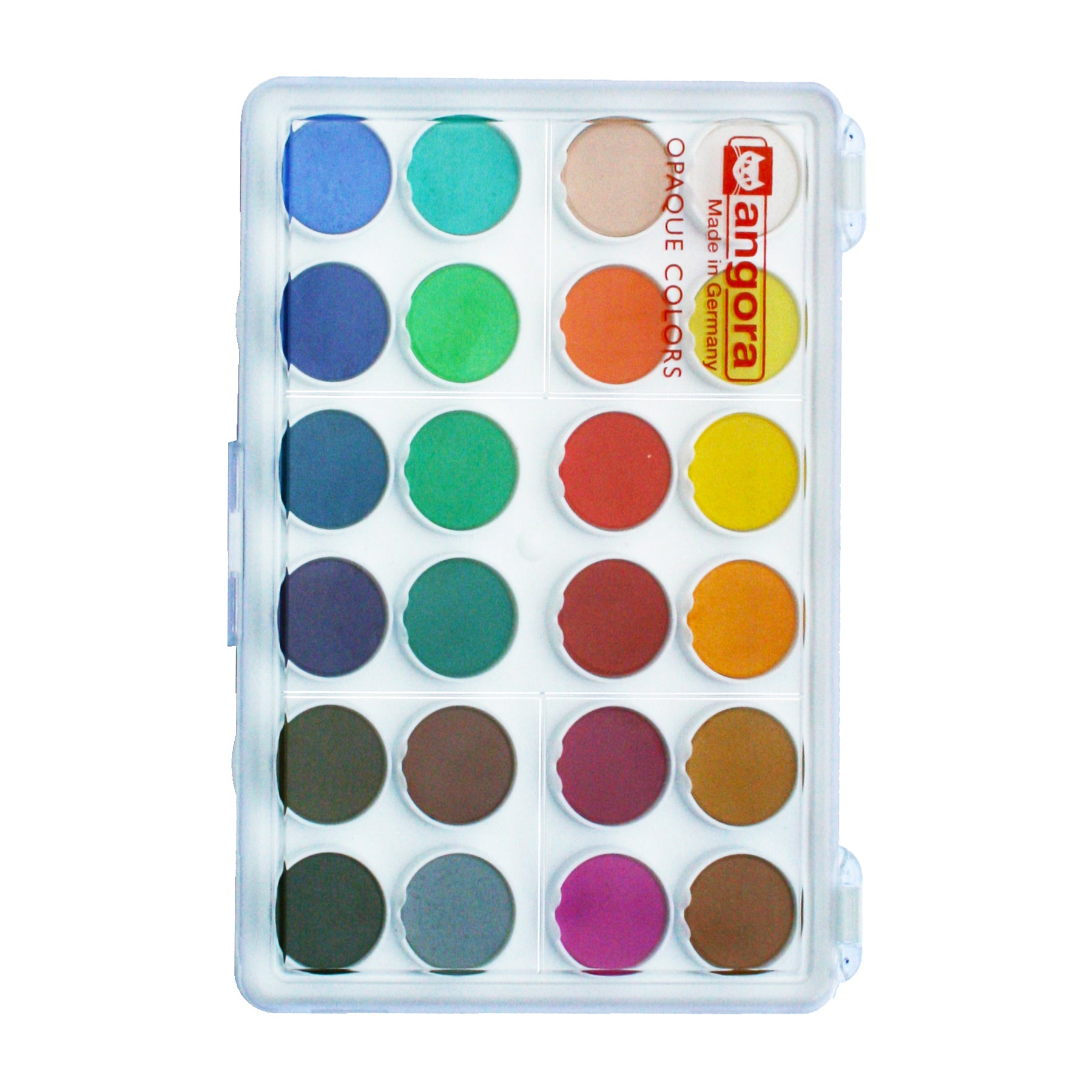 24-Pan Opaque Watercolor General Set