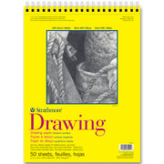 300 Series Drawing Pad, Top Wire Binding, 50 Sheet, 11x14 inch, 1 Count