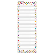 Confetti 14 Pocket Daily Schedule Pocket Chart (13" x 34")