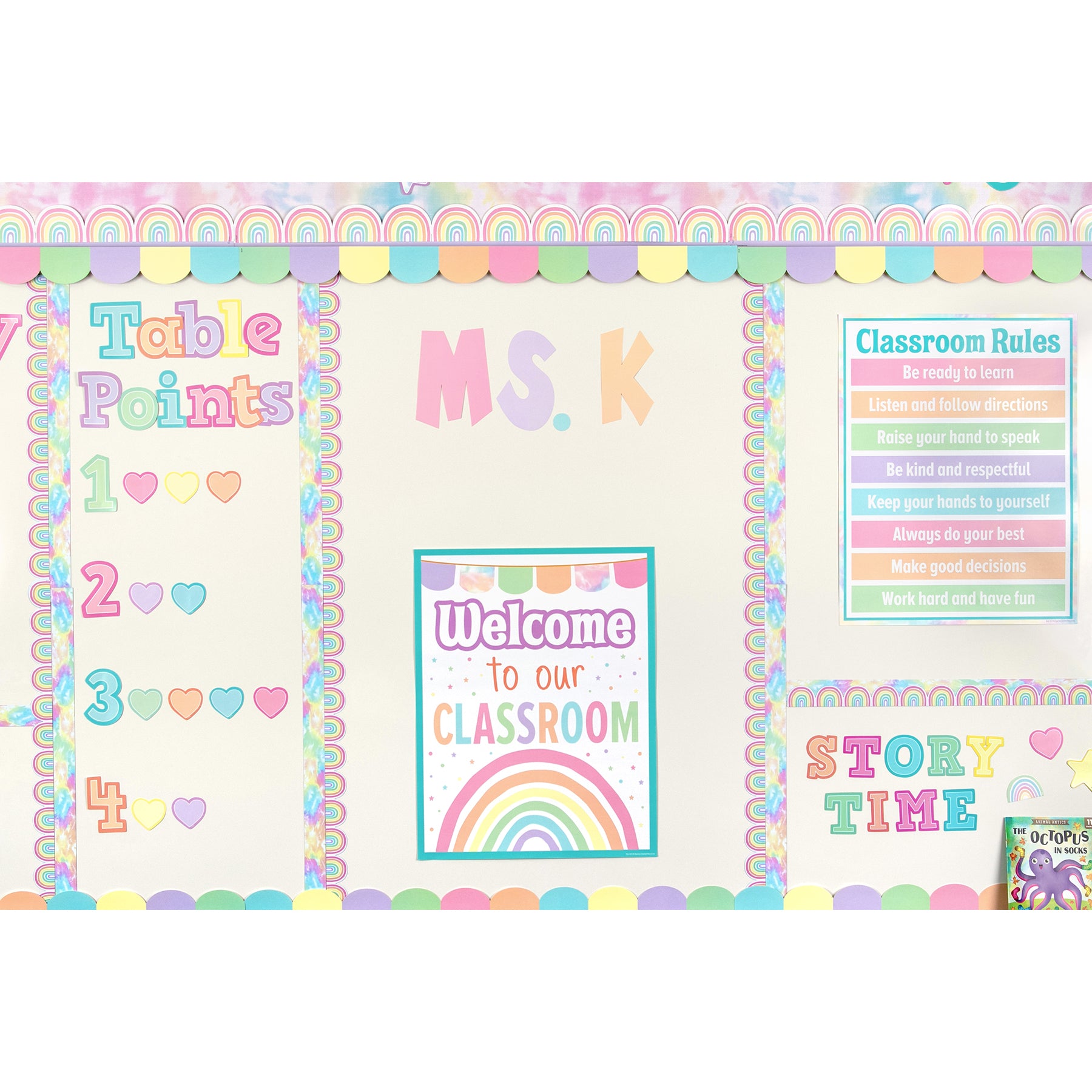 Pastel Pop Bold Block 3" Magnetic Letters, 55 Pieces