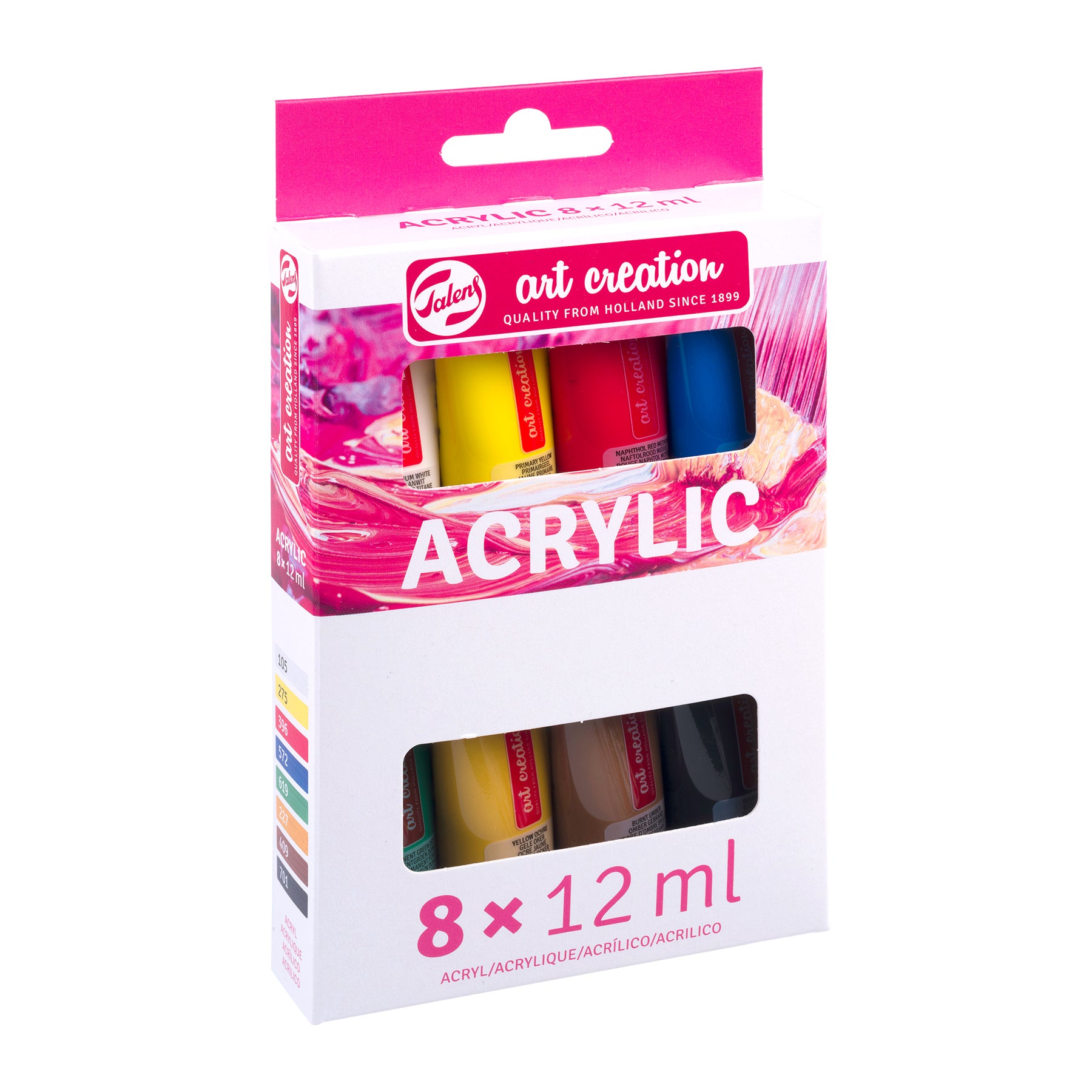 Acrylic Set, 8 x 12mL