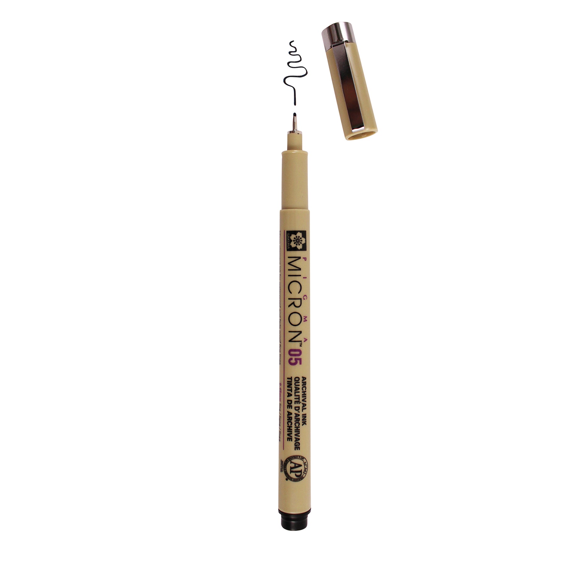 Pigma Micron Pen, Black, 0.45mm Size 05