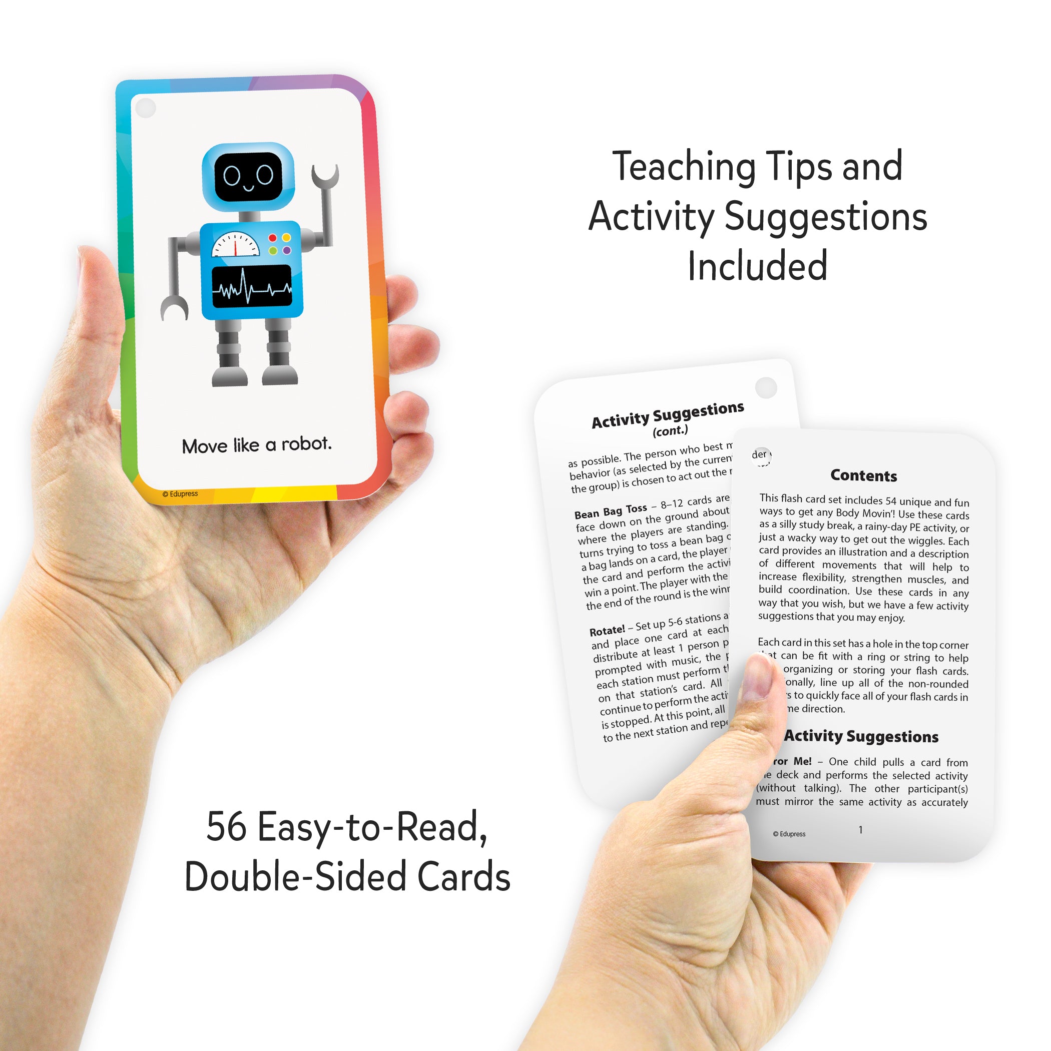Body Movin' Flash Cards