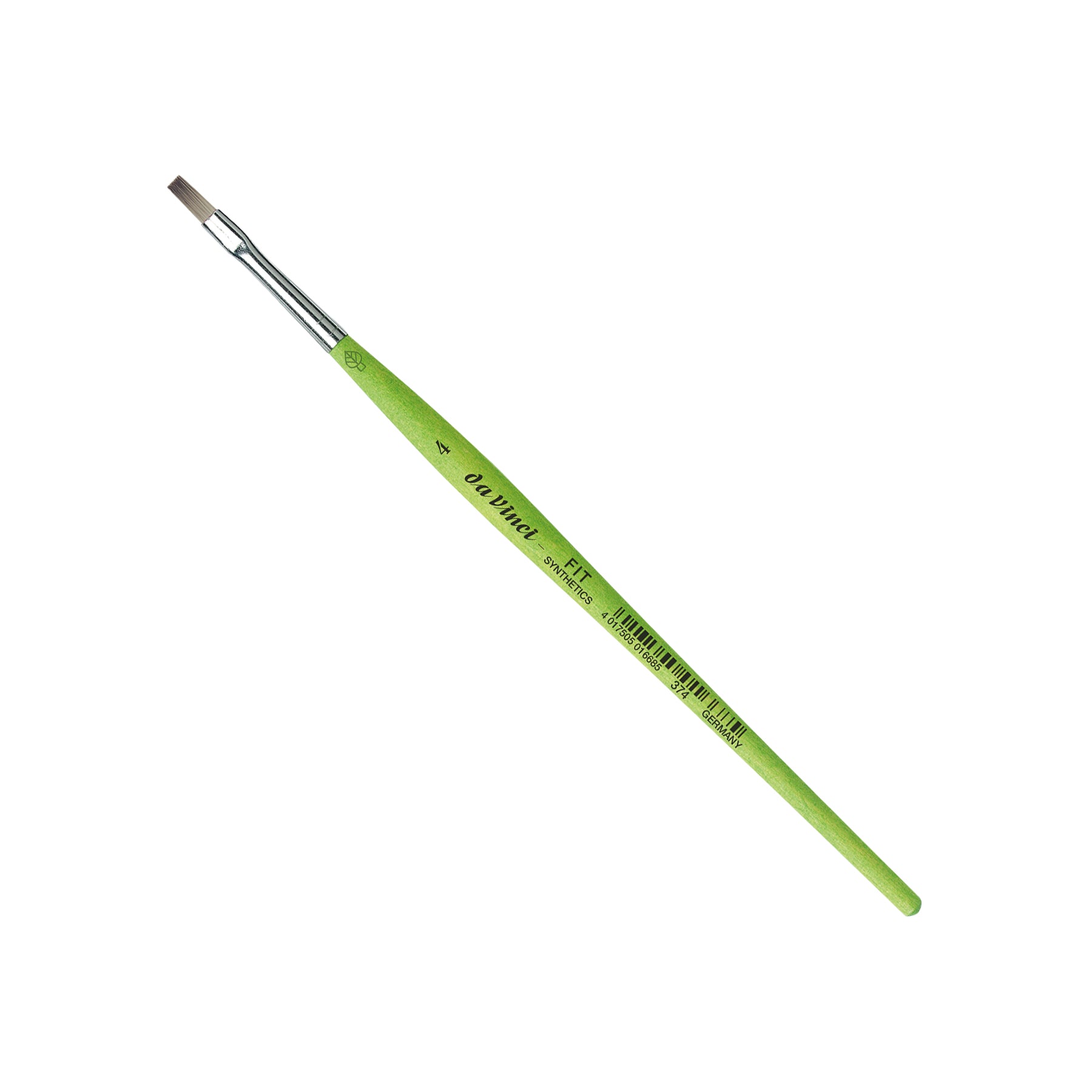 FIT Synthetics Student Brush, Synthetic, Acrylic & Tempera, Flat, Series 374, Size 4